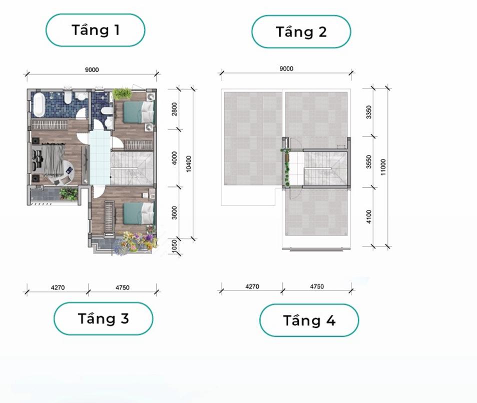 THIẾT KẾ NHÀ VÀ BIỆT THỰ KHU ĐÔ THỊ LAHOME PRODEZI LONG AN