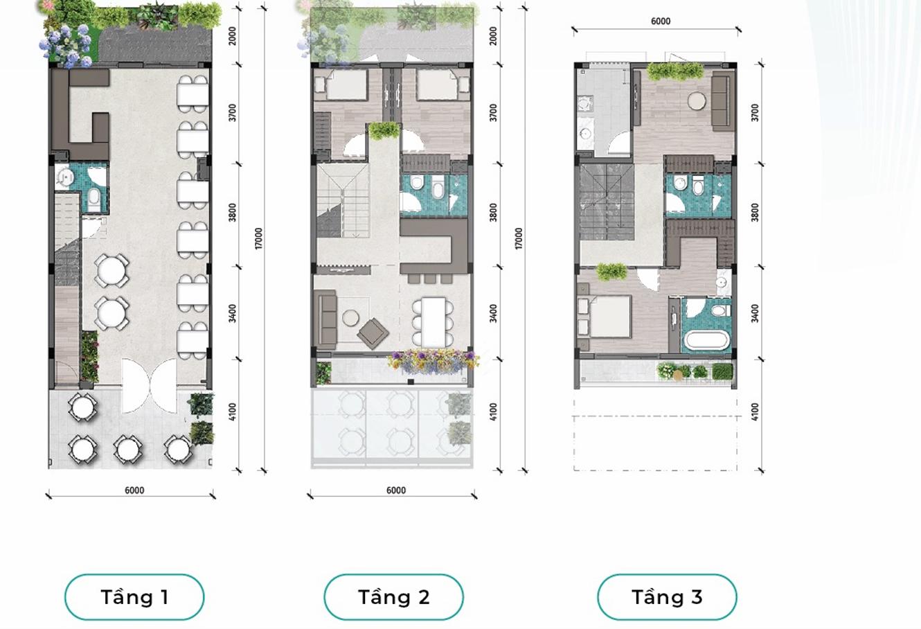 THIẾT KẾ NHÀ VÀ BIỆT THỰ KHU ĐÔ THỊ LAHOME PRODEZI LONG AN